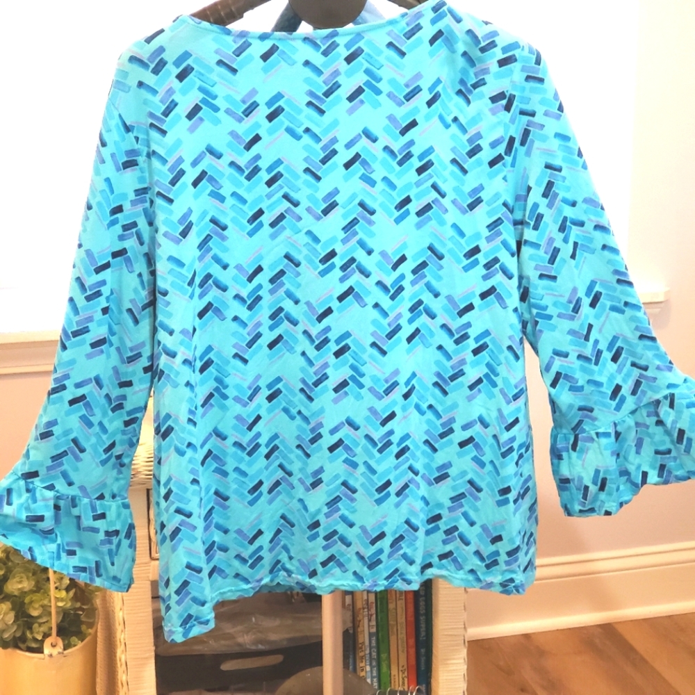 Fresh Produce Blouse LS Size XL